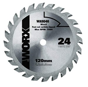 WORX 威克士 – 電鋸鋸片 TCT 鋸木片 120mm, 24T WA5046