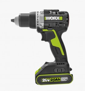 WORX 威克士 - 20V 13mm鋰電無刷電批 WU186 | 五金街 - 工程 裝修 - 香港建材工具網購平台