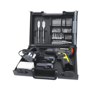 WORX 威克士 - WU131X.4 雙速無刷衝擊電鑽 106件 [套裝] 12v 10mm