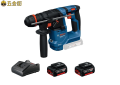 BOSCH 18V 無刷輕型油壓鑽 (One-chuck 通用夾頭版)GBH 18v-18x (3.0Ah雙電套裝)